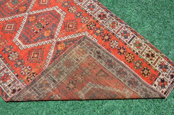 Turkish Natural oushak rug for home decor, Vintage rug, area rug boho rug bedroom rug kitchen rug bathroom rug kilim rugs handmade, rugs 4x8, 666311