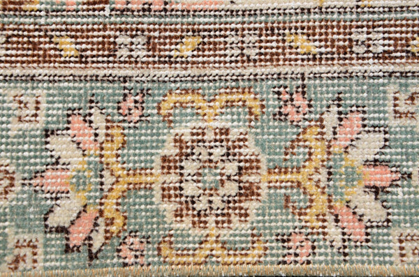 Oushak Natural Turkish rug for home decor, Vintage rug, area rug boho rug bedroom rug kitchen rug bathroom rug kilim rugs handmade, rugs 4x8, 666320