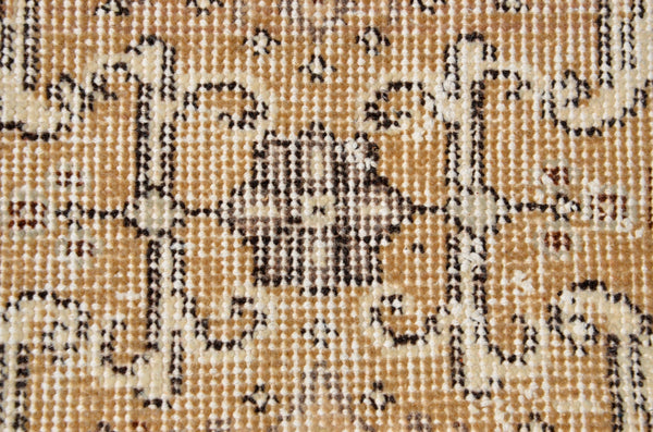 Handmade Natural oushak Turkish rug for home decor, Vintage rug, area rug boho rug bedroom rug kitchen rug bathroom rug kilim rugs, rugs 4x7, 666326