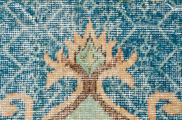 Oushak Natural Turkish rug for home decor, Vintage rug, area rug boho rug bedroom rug kitchen rug bathroom rug kilim rugs handmade, rugs 4x7, 666327
