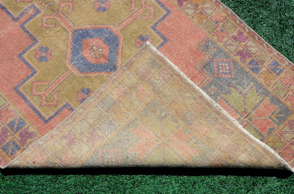 Oushak Natural Turkish rug for home decor, Vintage rug, area rug boho rug bedroom rug kitchen rug bathroom rug kilim rugs handmade, rugs 4x8, 666341