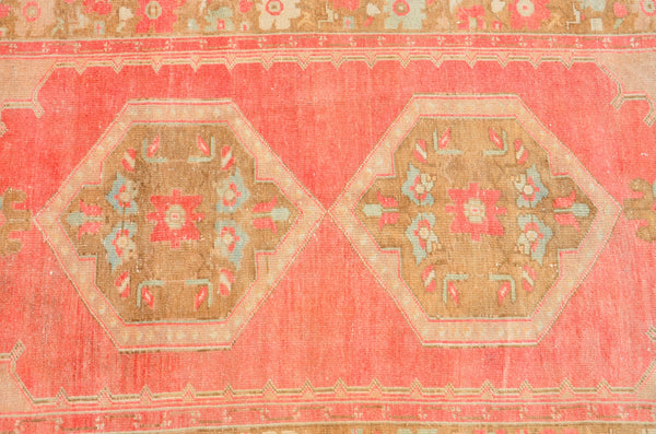 Oushak Natural Turkish rug for home decor, Vintage rug, area rug boho rug bedroom rug kitchen rug bathroom rug kilim rugs handmade, rugs 3x8, 666352