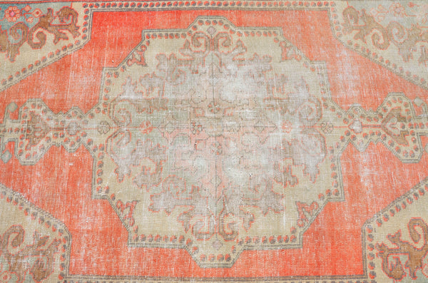 Turkish Natural oushak rug for home decor, Vintage rug, area rug boho rug bedroom rug kitchen rug bathroom rug kilim rugs handmade, rugs 5x8, 666353