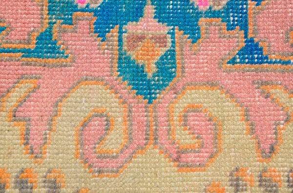 Turkish Natural oushak rug for home decor, Vintage rug, area rug boho rug bedroom rug kitchen rug bathroom rug kilim rugs handmade, rugs 4x7, 666354