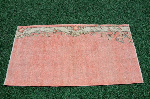 Oushak Natural Turkish rug for home decor, Vintage rug, area rug boho rug bedroom rug kitchen rug bathroom rug kilim rugs handmade, rugs 3x5, 666379