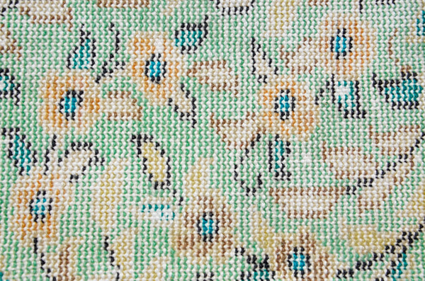 Oushak Natural Turkish rug for home decor, Vintage rug, area rug boho rug bedroom rug kitchen rug bathroom rug kilim rugs handmade, rugs 3x6, 666384