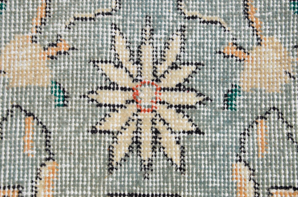 Small area Handmade Turkish Vintage rug for home decor, bathroom rug, area rug oushak rug boho rug kitchen rug  kilim rug door mat, rugs 2x5, 666460