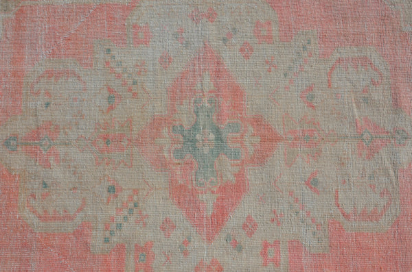 Natural oushak Turkish rug for home decor, Vintage rug, area rug boho rug bedroom rug kitchen rug bathroom rug kilim rug  handmade, rugs 4x7, 666163