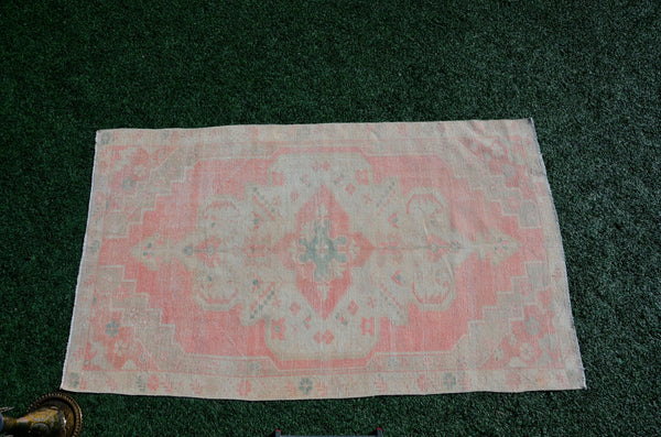 Natural oushak Turkish rug for home decor, Vintage rug, area rug boho rug bedroom rug kitchen rug bathroom rug kilim rug  handmade, rugs 4x7, 666163