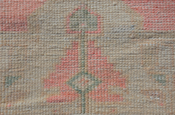 Natural oushak Turkish rug for home decor, Vintage rug, area rug boho rug bedroom rug kitchen rug bathroom rug kilim rug  handmade, rugs 4x7, 666163